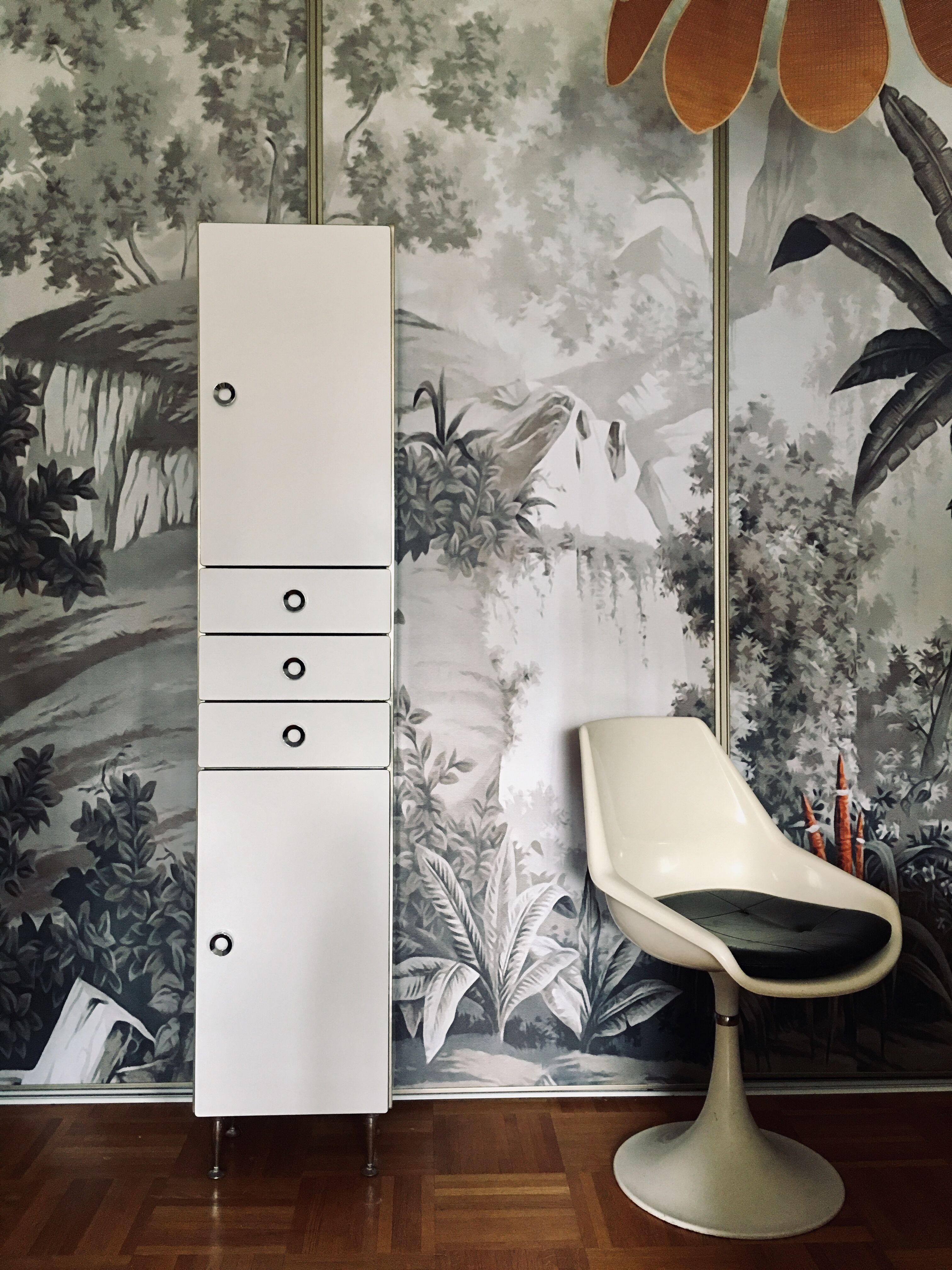 Vintage bathroom furniture