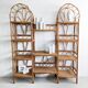 Etagère en rotin Côte d'Azur années 1960