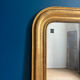 Antique mirror Louis-Philippe gilded with gold leaf 116,5cm/86cm