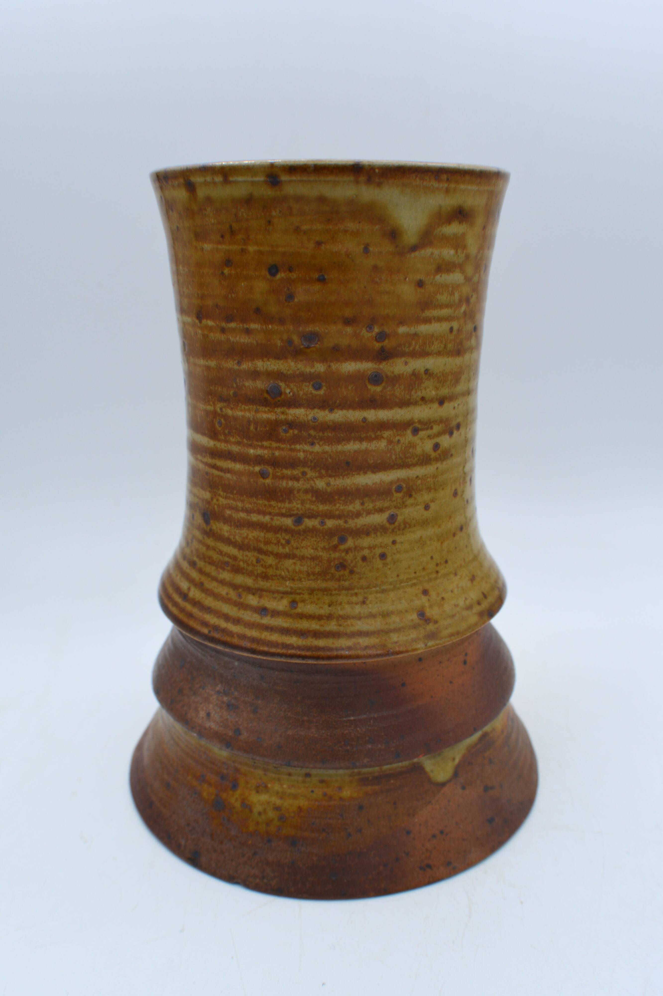 Stoneware vase Puisaye by De Vinck