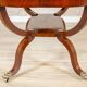 Late 19th Century Biedermeier Mahogany Center Table, 1890s