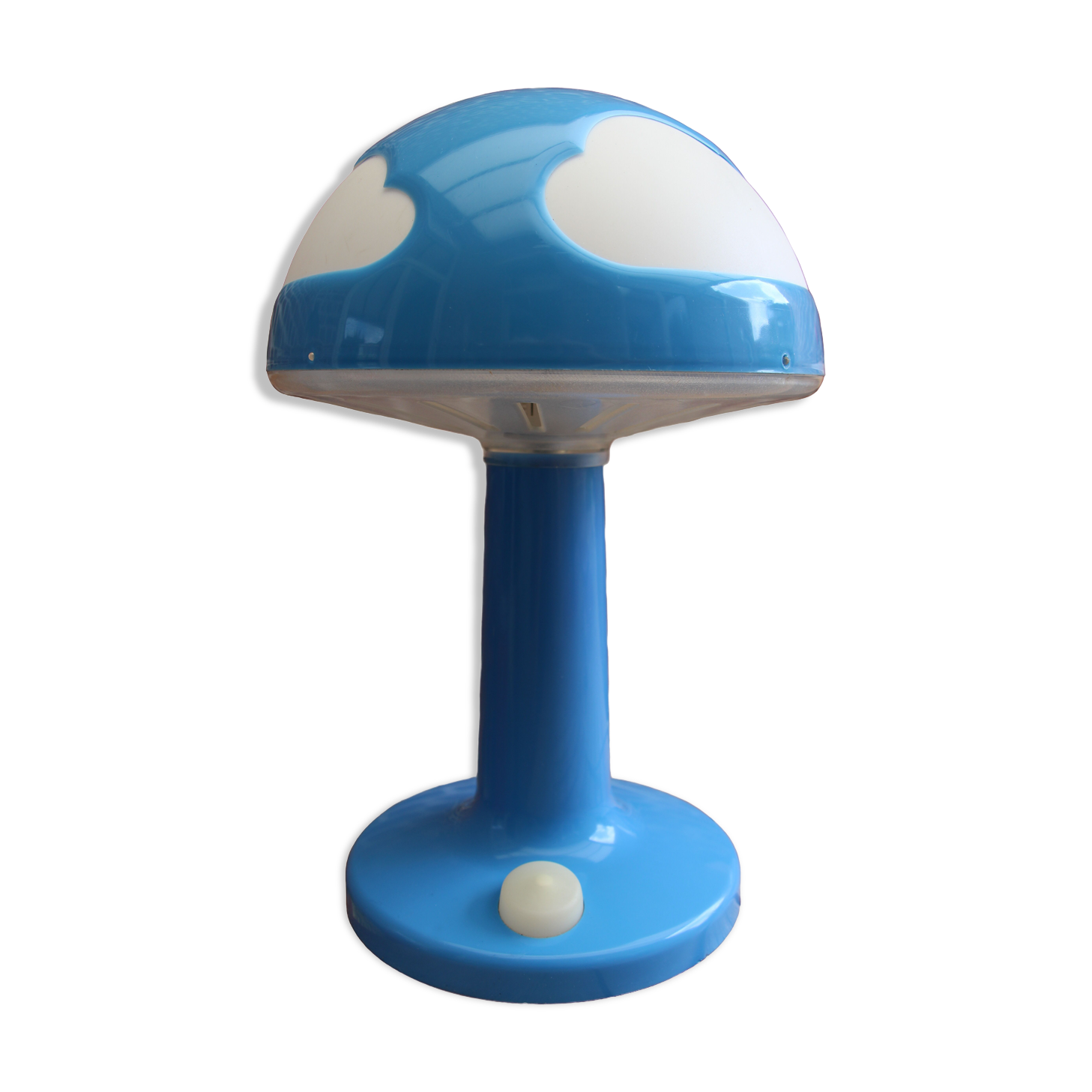 cloud blue bedside lamp IKEA 1990