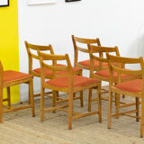 Series of Scandinavian chairs 45.5 cm