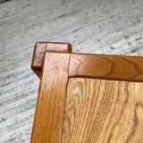Solid elm stool Maison Regain