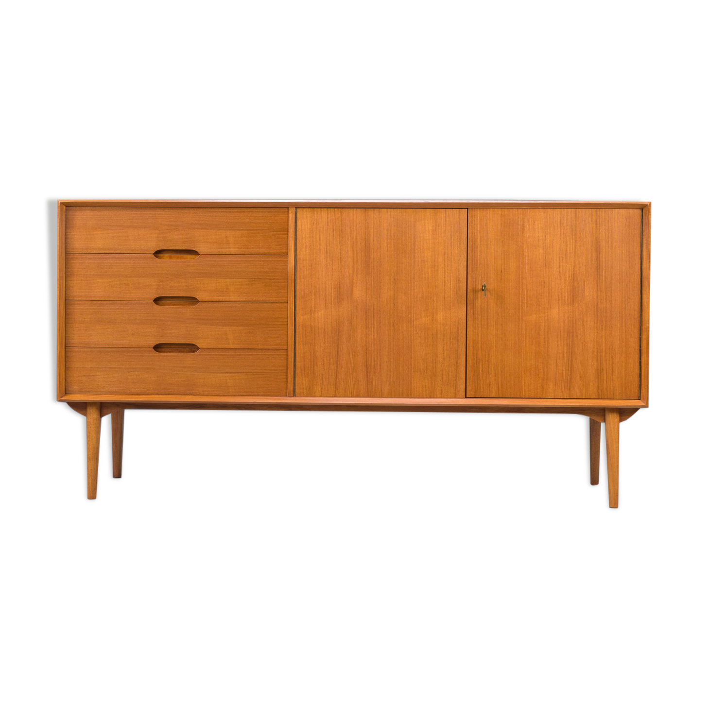 Mid-Century Teak Sideboard by Rex Raab for Wilhelm Renz, Germany, 1960s