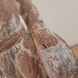 Bookend in terracotta