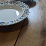 Two Badonviller Chaville soup plates