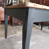 Table de ferme ancienne 2 tiroirs, 1m45