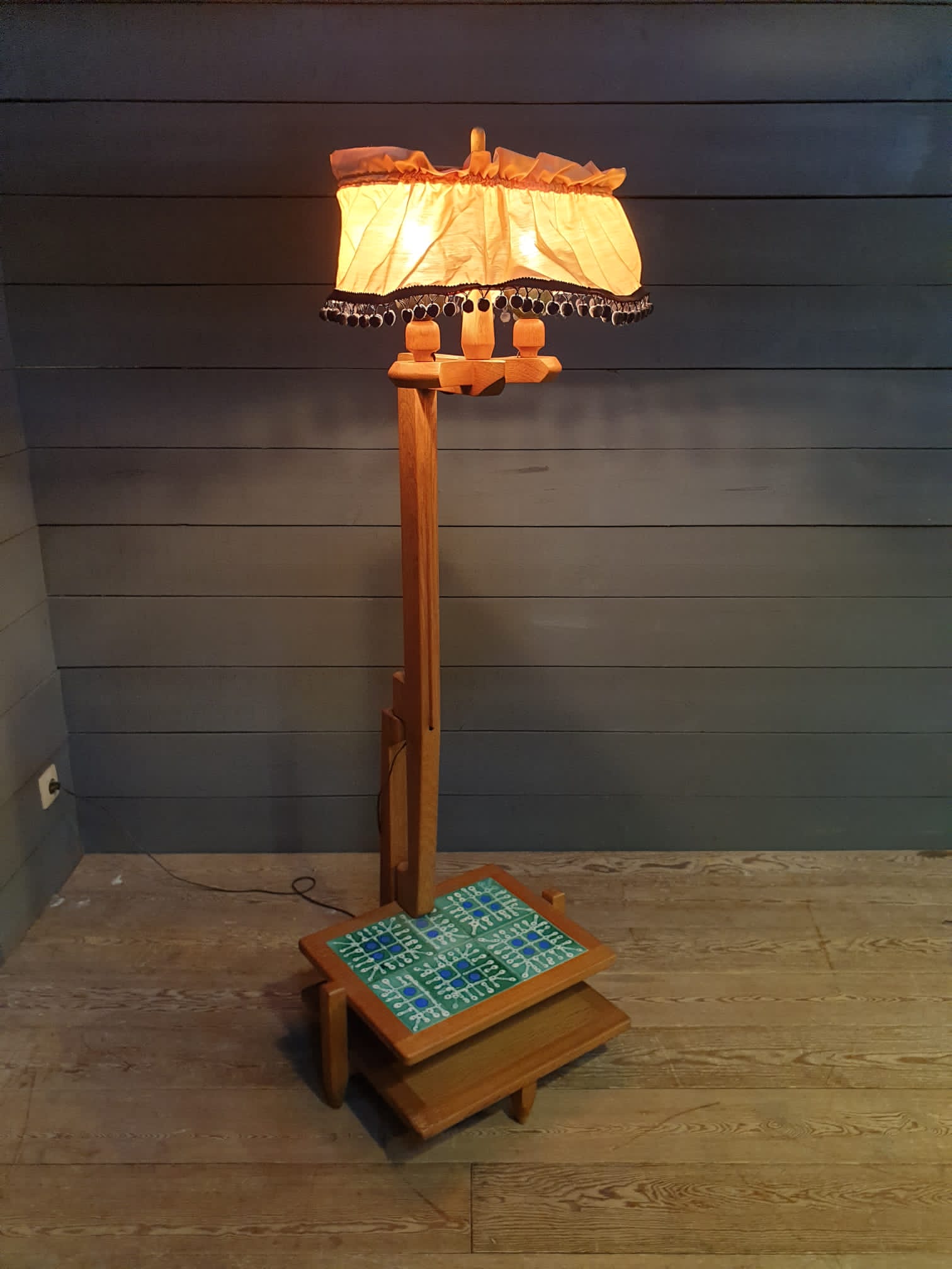 Floor lamp by Guillerme and Chambron