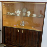 Vitrine vintage en bois