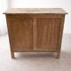 Buffet bas ancien en bois patiné