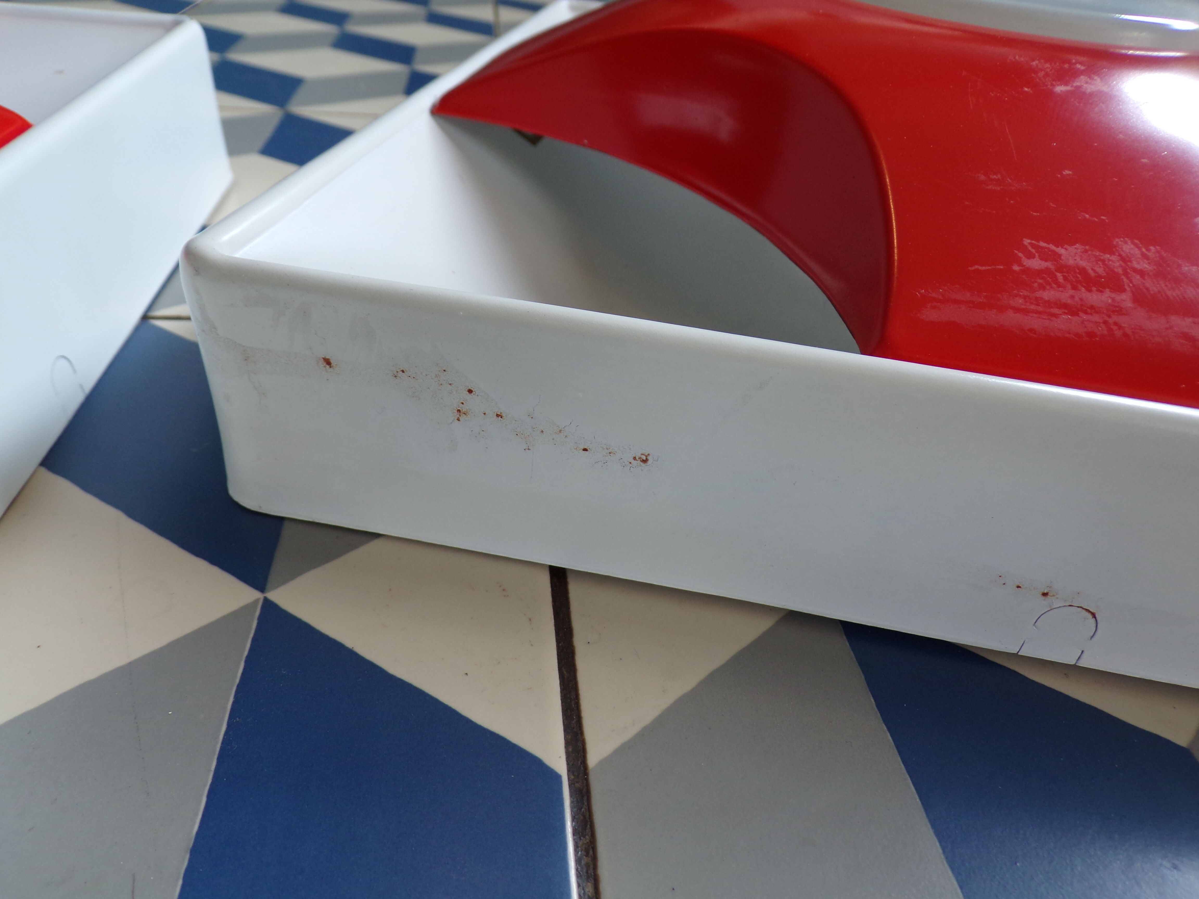 Pair of wall lamps Solken Leuchten space age