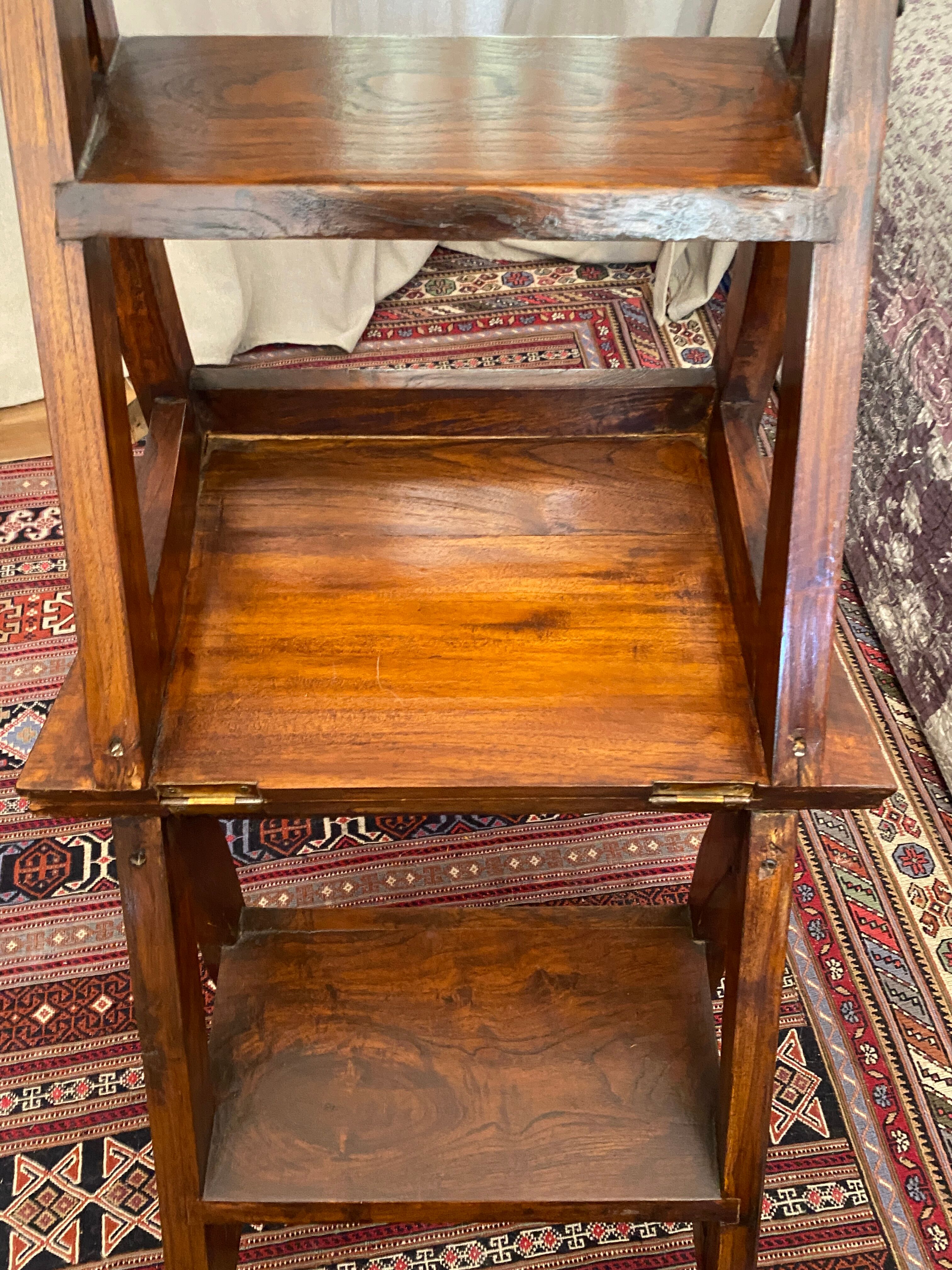 Solid wood ladder chair