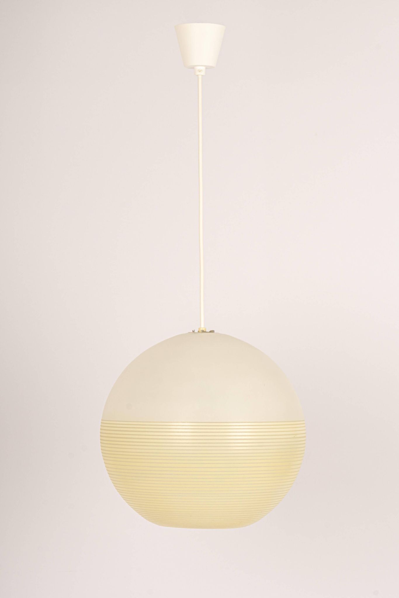 Suspended glass ball lantern by Doria, Germany, 1960s.