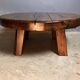 Brutalist Coffee Table Around Sleepers Rustic