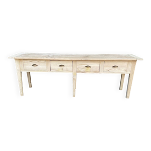 Console sidetable 4 tiroirs