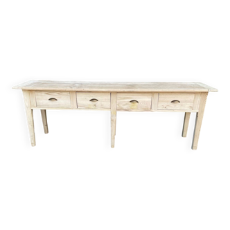 Console sidetable 4 tiroirs
