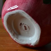 Carafe en barbotine italienne
