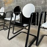 Ensemble de cinq chaises Martin Stoll, modèle G-pino "Pinocchio"