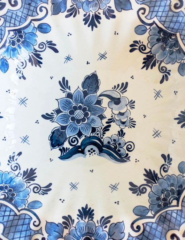 Le plat à légumes de la Manufacture Royale de Delft