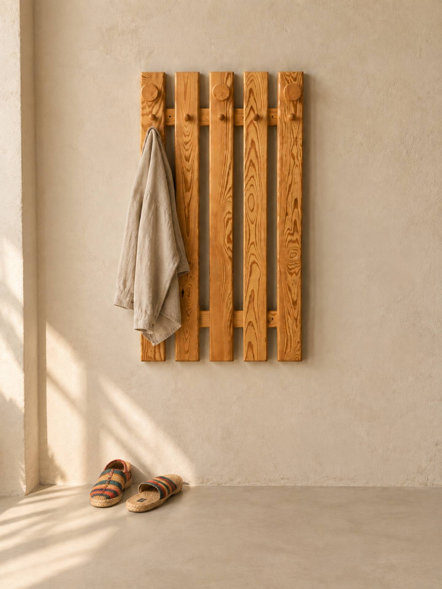 Wall-mounted coat rack “Tilja” by Karin Mobring, IKEA, Sweden 70s