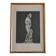 Old photograph of Venus in profile, Capitoline Museum, Rome, 1900, 26x39 cm.