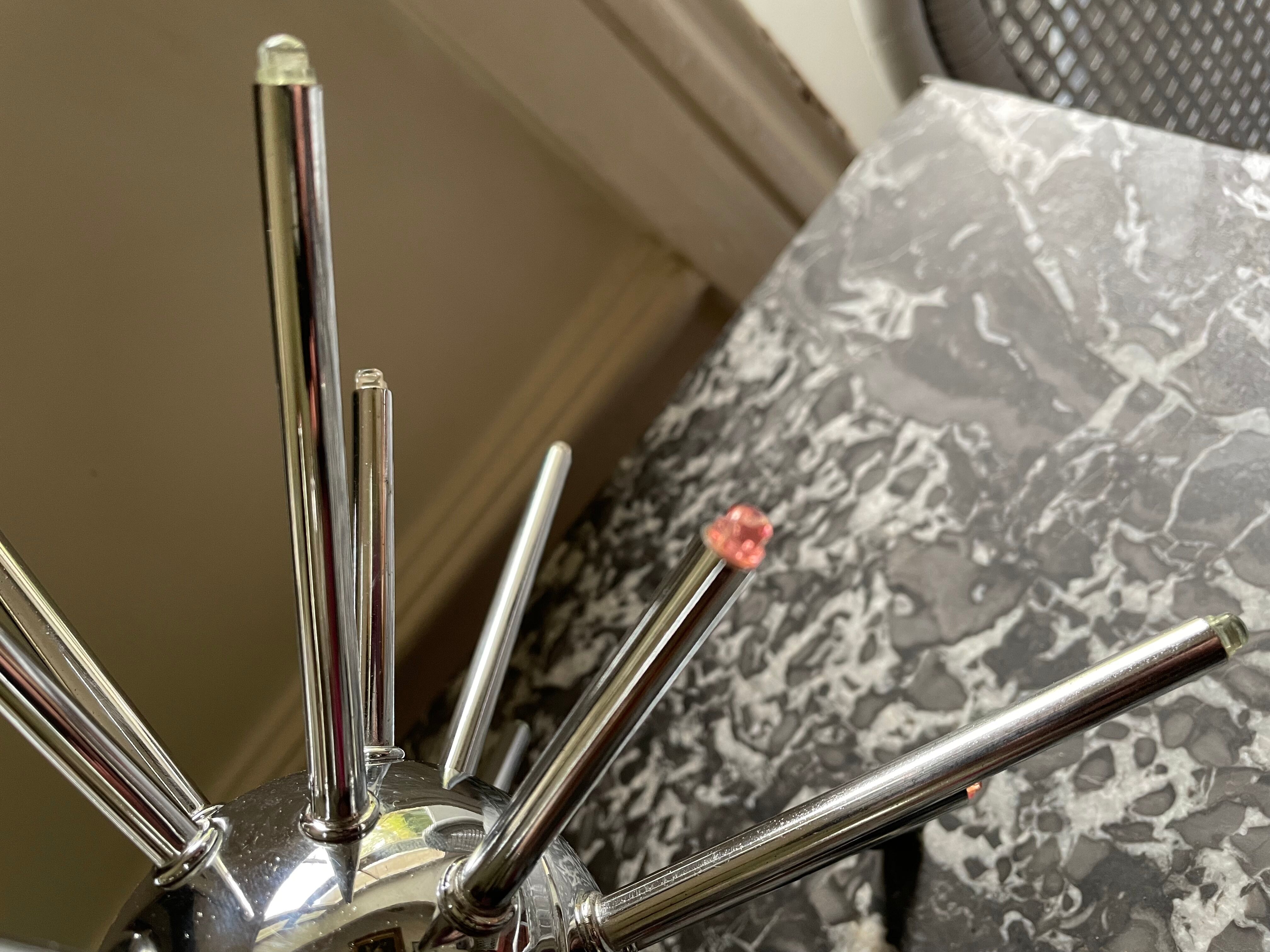 Table lamp "sputnik" space age