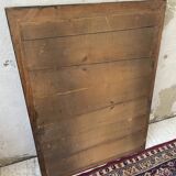 1900 wooden mirror with nails