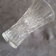 Vase en verre taillé