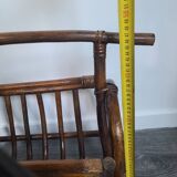 Bamboo magazine rack