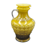 Vase en opaline italienne avec motif moulé