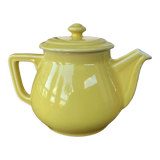 Yellow vintage teapot