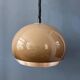 Vintage Space Age Dijkstra mushroom suspension, mid-century modern ceiling light.