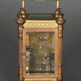 Clock Tiffany & Co New York officer's clock skeleton columns