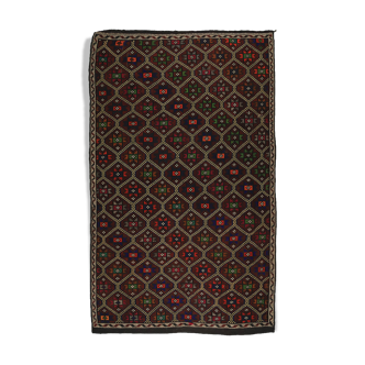 Anatolian handmade kilim rug 291 cm x 180 cm