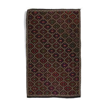 Anatolian handmade kilim rug 291 cm x 180 cm