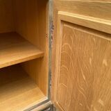 Spanish Renaissance patinated solid wood sideboard