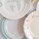 Flat plates Henriot, Céranord, Sarreguemines Digoin