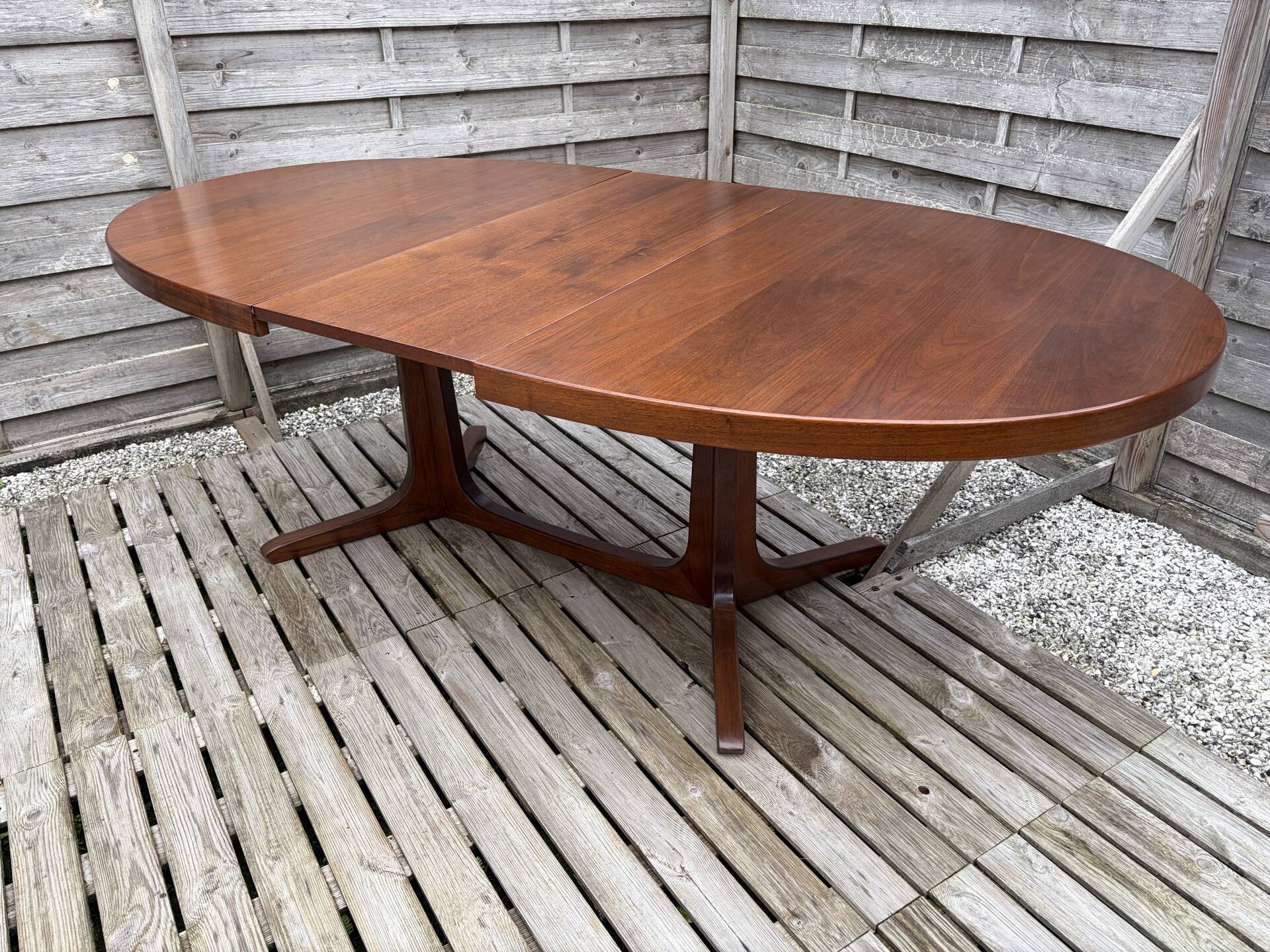 Oval table Baumann, extendable 256cm