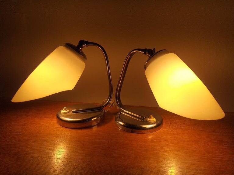 Pair of Art Deco Table Lamps, 1930s