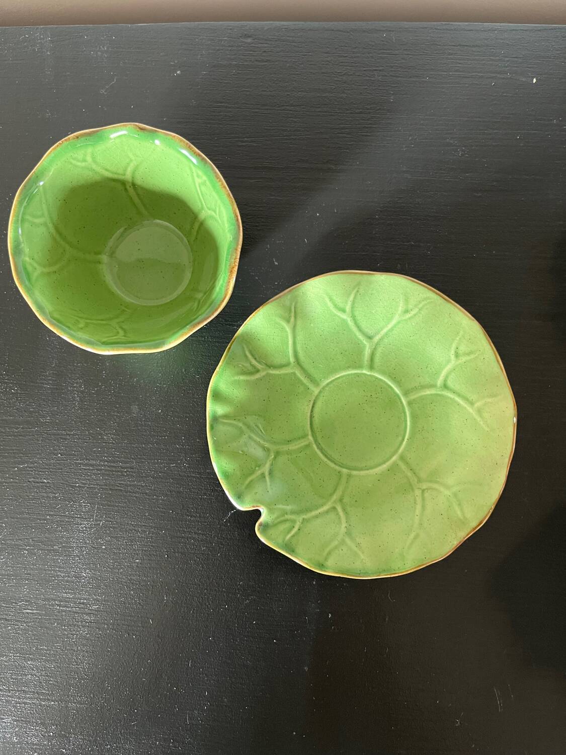 Cabbage tea set