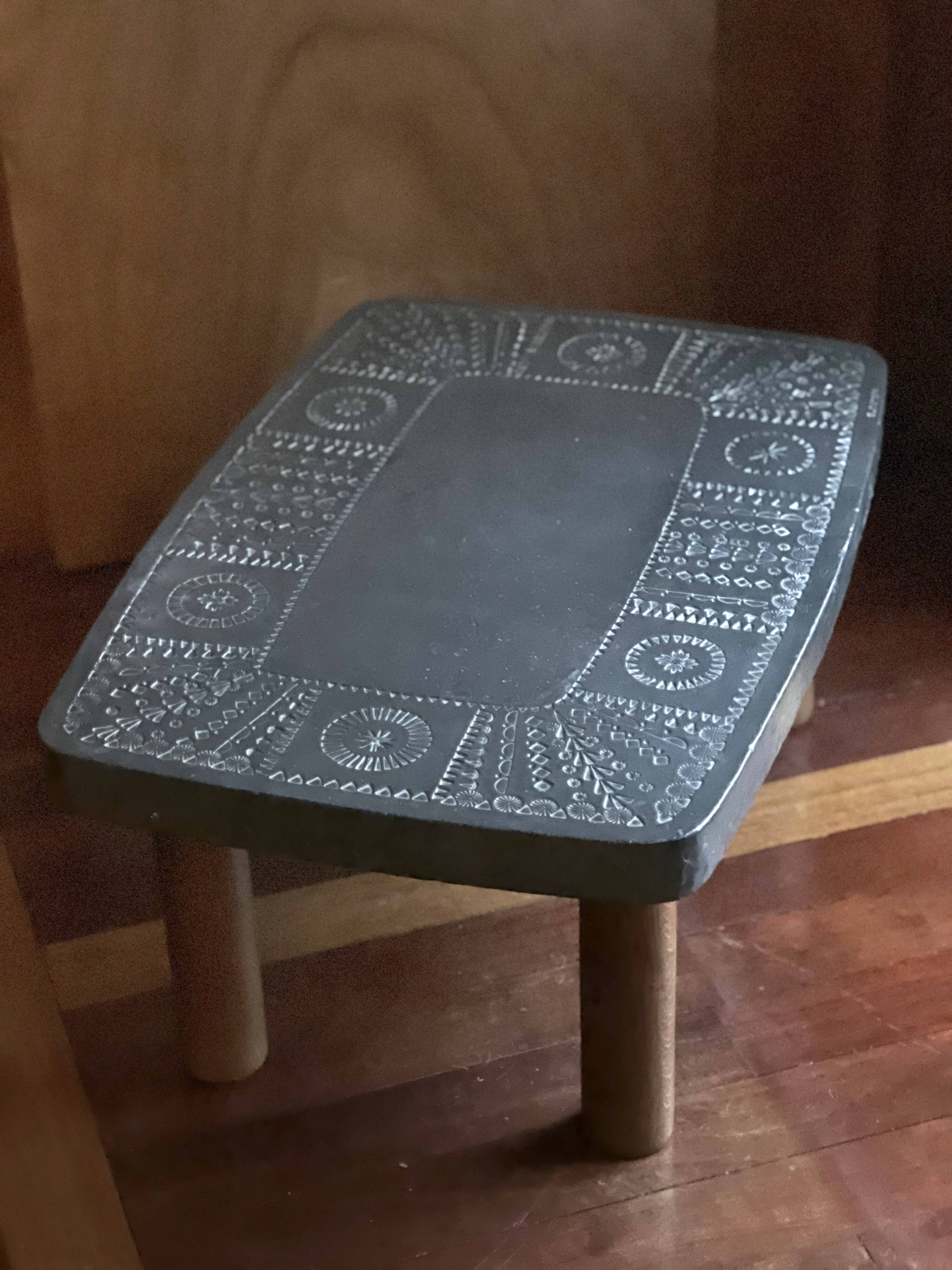 Roger Capron coffee table