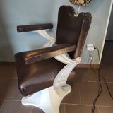 Art deco barber chair