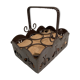 Metal egg basket