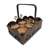 Metal egg basket