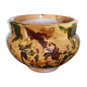 Provencal terracotta pot cover