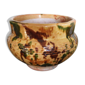 Provencal terracotta pot cover