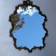 Gilded bronze rocaille mirror