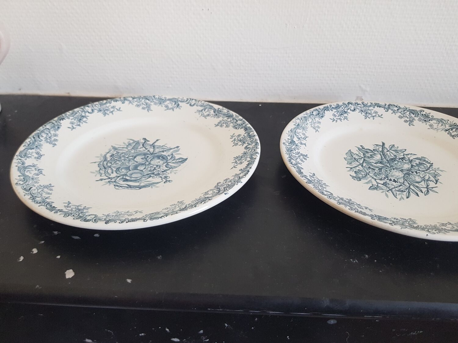 Earthenware plate terra iron model clairefontaine