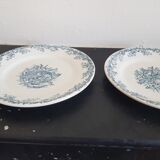 Earthenware plate terra iron model clairefontaine